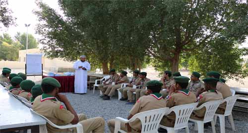 OHRC Delivers Awareness Lecture at Sultan Qaboos Scout Camp