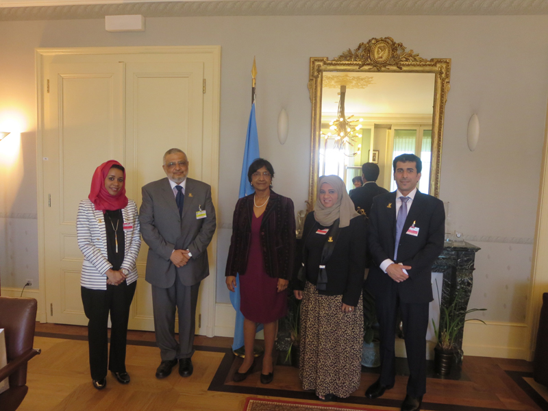 Visit to the headquarter of the Office of the High Commissioner for Human Rights