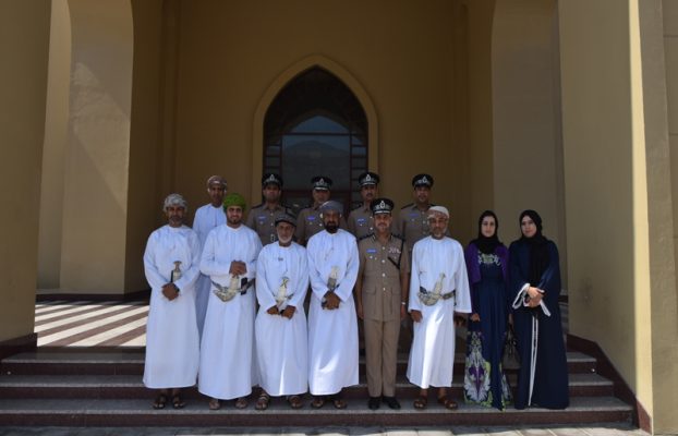 OHRC Representatives visit to the police headquarters of Musandam Governorate