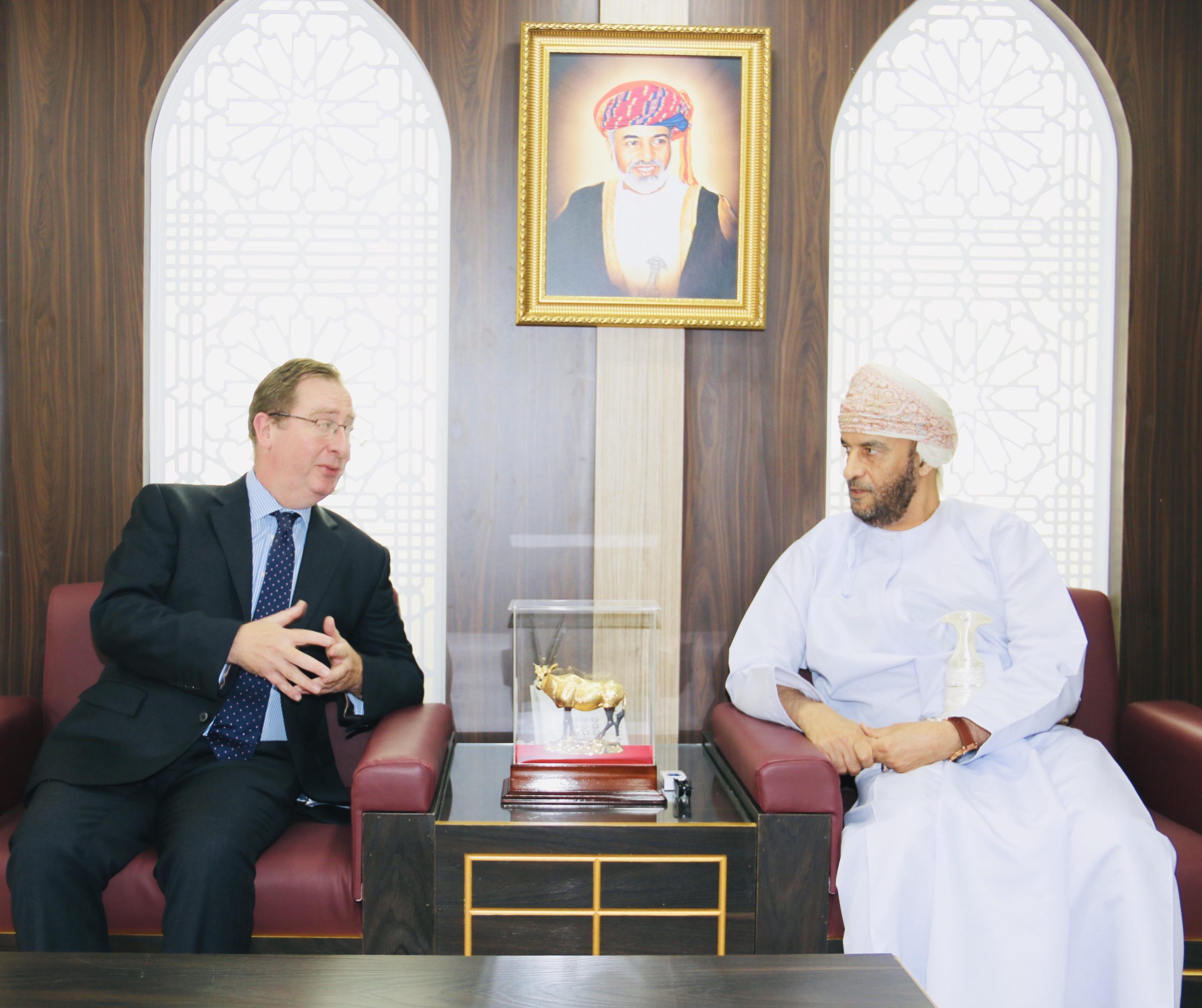 Oman Human Rights Commission Chairman Meets British Ambassador