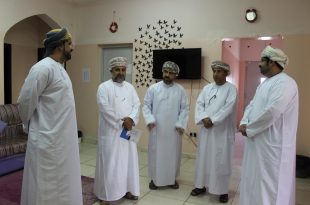 A team from the Oman Human Rights Commission visits the Juvenile Affairs Department in Al-Khuwair