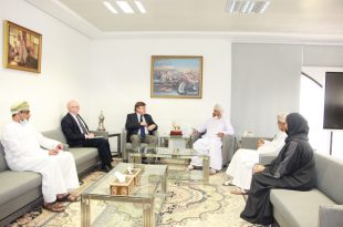 President of the Oman Human Rights Commission (OHRC) meets with the Chargé d ‘affaires of the Embassy of Canada to the Kingdom of Saudi Arabia