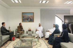 The Chairman of the Oman Human Rights Commission (OHRC) receives the Swiss Ambassador