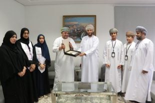 A team of representatives of the Sultanate of Oman in the Arab Parliament for the Child visits the Omani Human Rights Commission (OHRC) 