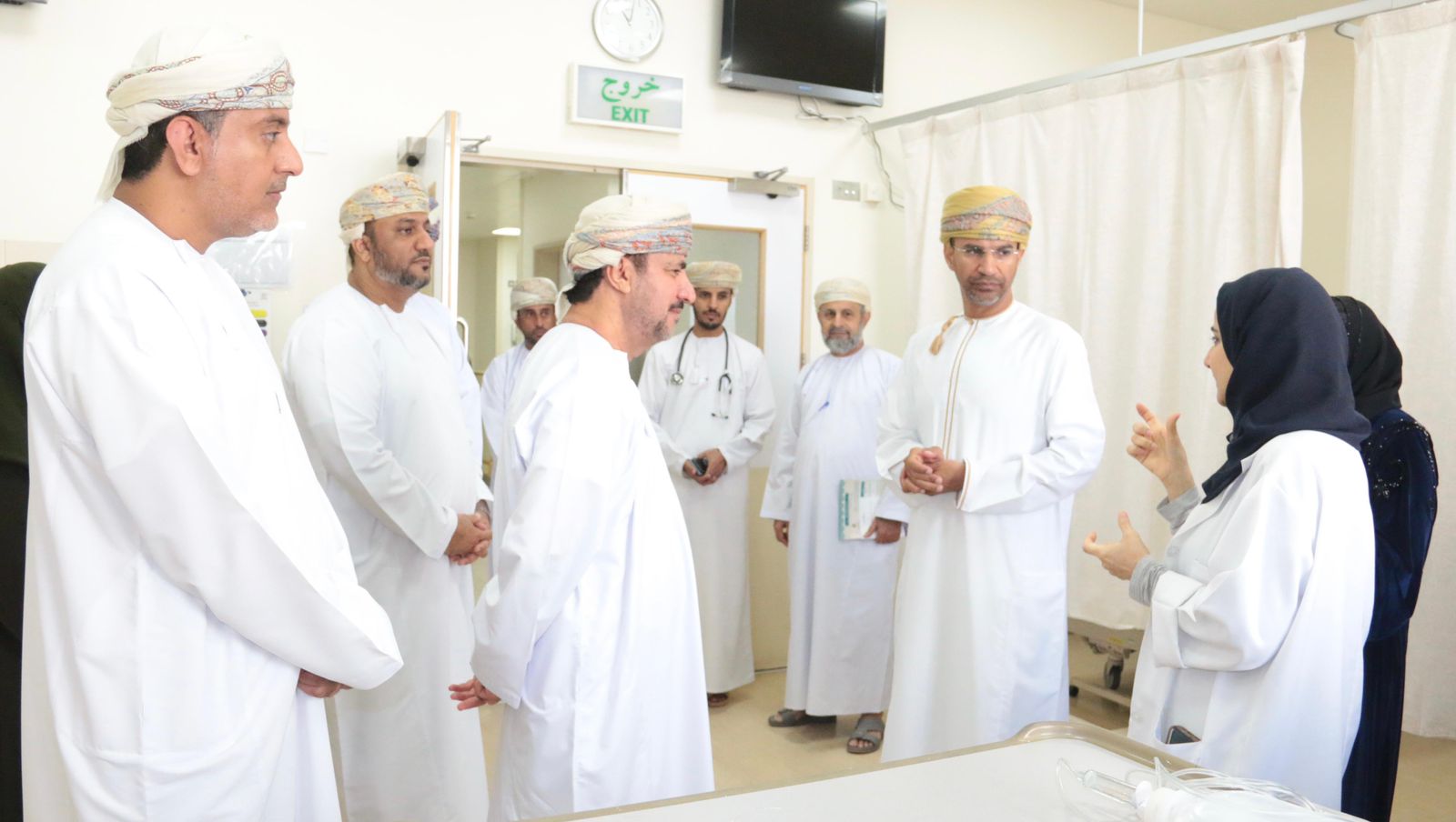 Visit by Oman Human Rights Commission to Royal Hospital: Exploring Patient Care Services