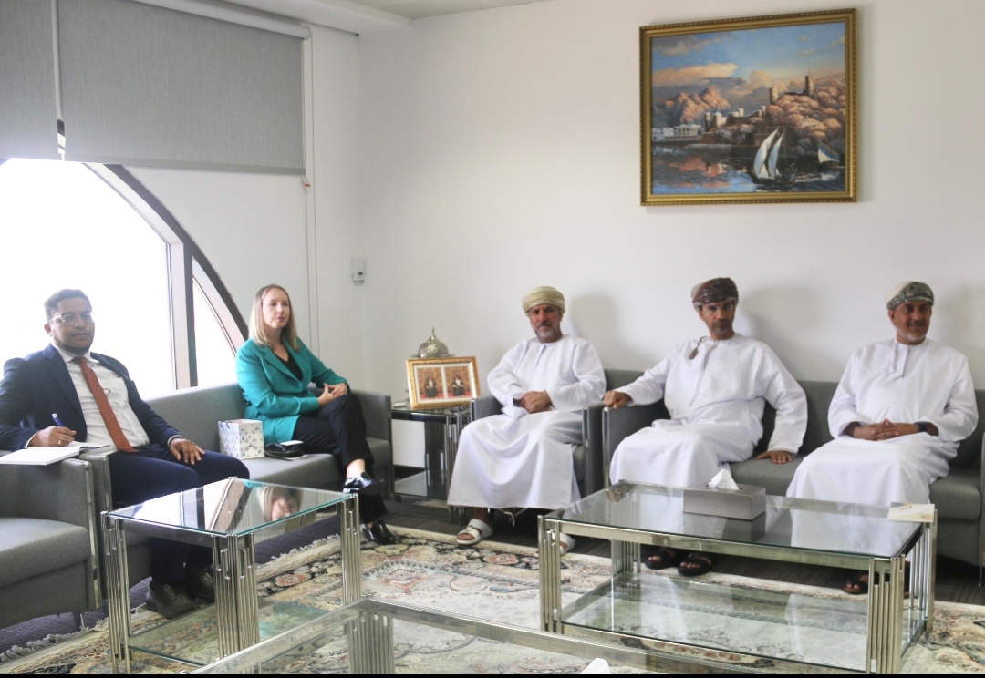 The Chairman of Oman Human Rights Commission Meets with the Ambassador of the Kingdom of the Netherlands