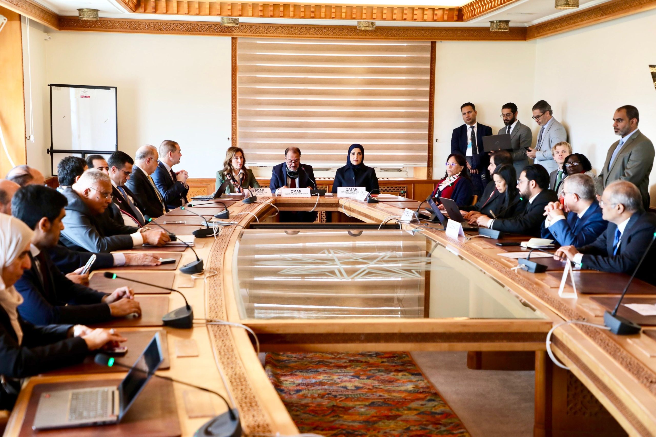 Active Participation of the Oman Human Rights Commission in the Global Alliance Meetings at the Palais des Nations in Geneva A delegation from the Oman 